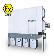 Аспіраційна установка для тирси Holzing RLA ATEX 11 000 m3/h