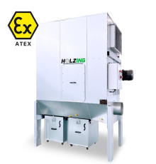 Аспіраційна установка для тирси Holzing RLA ATEX 5500 m3/h