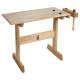 Невеликий столярний верстак Holzmann WB80MICRO, 450 × 850 × 140 мм