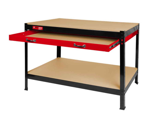 Верстак с выдвижными ящиками для инструментов Holzmann WT40, 210 × 605 мм