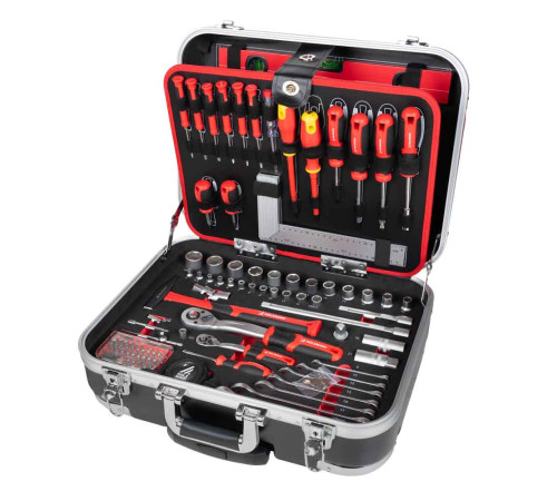 Набор инструментов в кейсе Holzmann WZK167PRO (167 эл.)