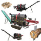 Самоходный бензиновый колун с пилой OPTIMAT FOREST LINE PRO20-S500, 20 тонн