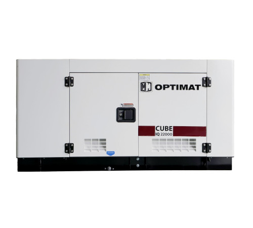 Дизельный генератор Optimat IQ22000 CUBE , 22 кВт