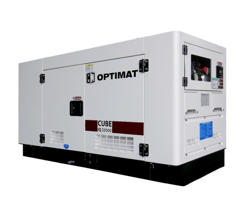 Дизельный генератор Optimat IQ22000 CUBE , 22 кВт