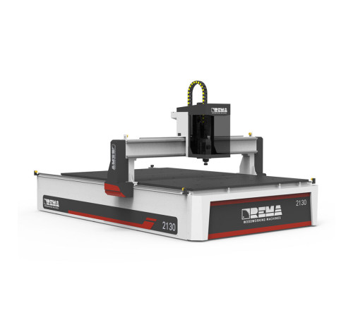 Фрезерный станок с ЧПУ REMA R‑2130 (2100×3000 мм) + вакуумный насос Becker KVT 3.140