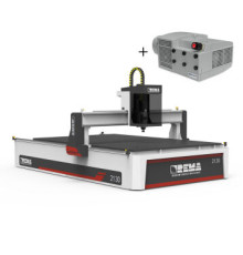 Фрезерний верстат з ЧПУ REMA R-2130 2100x3000 + вакуумний насос Becker KVT 3.140