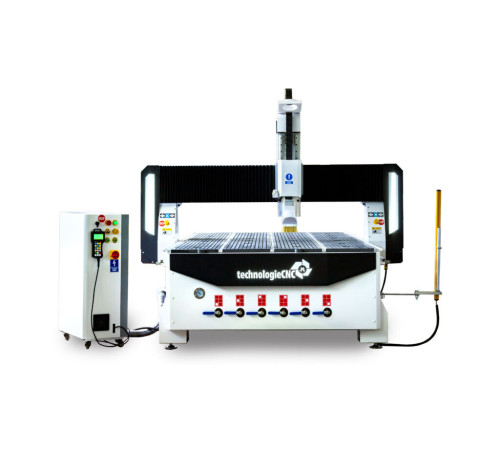 Фрезерний верстат з ЧПУ TechnologieCNC 2130 INDUSTRY 2.0 + вакуумний насос Becker KVT 3.140