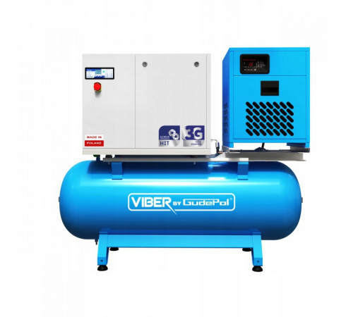 Компрессор VIBER-SYSTEM 10B500L, 400В 500л 10 BAR 750л/мин