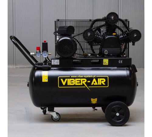 Трехпоршневой масляный компрессор Viber-Air 3V100L400V |100 л | 400 В