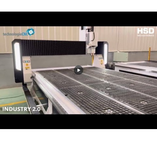 Фрезерний верстат з ЧПК TechnologieCNC 1325 INDUSTRY 2.0 ATC 1300x2500мм, 9кВт, 400В + насос Becker KVT 3.140