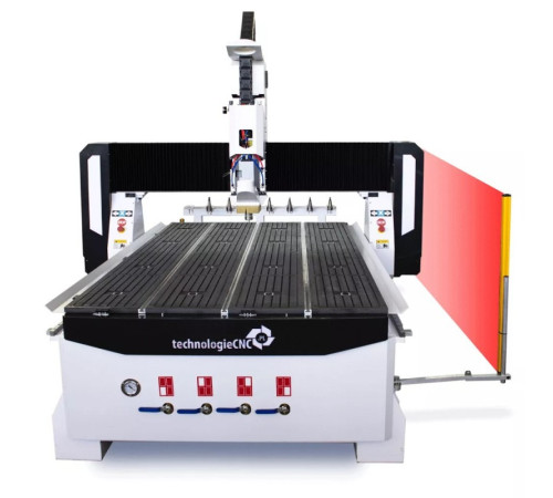 Фрезерний верстат з ЧПК TechnologieCNC 1325 INDUSTRY 2.0 ATC 1300x2500мм, 9кВт, 400В + насос Becker KVT 3.140