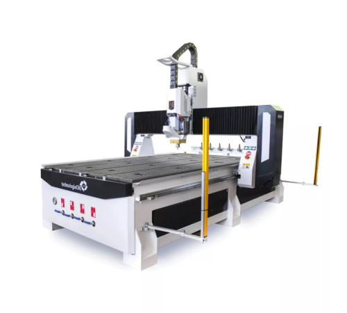 Фрезерний верстат з ЧПК TechnologieCNC 1325 INDUSTRY 2.0 ATC 1300x2500мм, 9кВт, 400В + насос Becker KVT 3.140