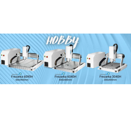 Фрезерний верстат з ЧПК TechnologieCNC 6040H, 1,5 кВт