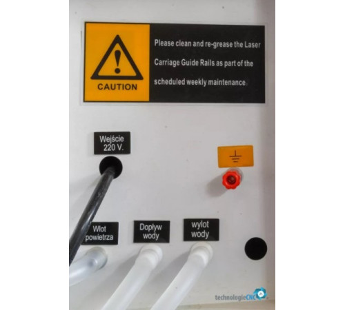 Лазерний верстат з ЧПК TechnologieCNC 6090G
