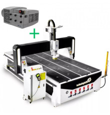 Фрезерний верстат з ЧПК TechnologieCNC 1520 INDUSTRY 2.0 1500x2000, 6кВт + вакуумний насос Becker KVT 3.140, 400В