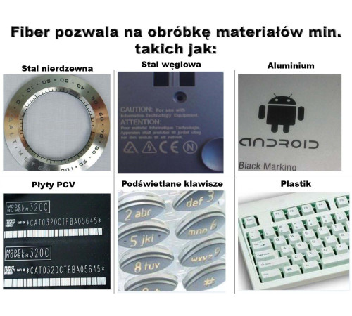 Знакувальна лазерна машина з з ЧПК TechnologieCNC FIBER 30W, 230В