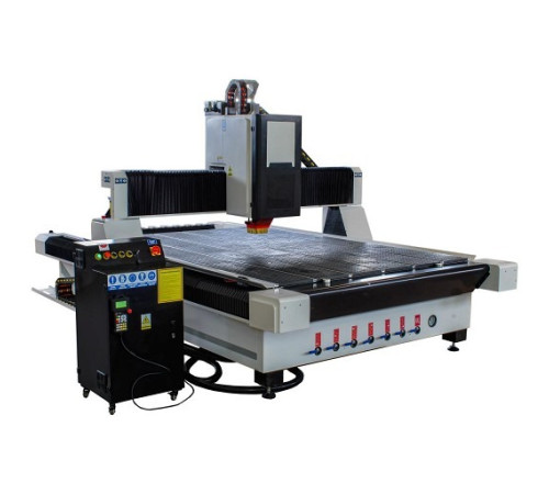 Фрезерний верстат з ЧПК TechnologieCNC 2130S INDUSTRY ATC 9kW + вакуумний насос Becker VTLF 2.250