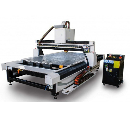 Фрезерний верстат з ЧПК TechnologieCNC 2130S INDUSTRY ATC 9kW + вакуумний насос Becker VTLF 2.250