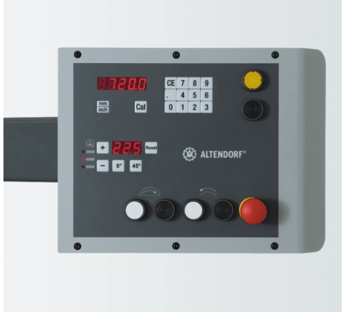 Форматная пила с подвижным столом и ЧПУ-упором Altendorf WA 8X DIGIT L, 5,5 кВт