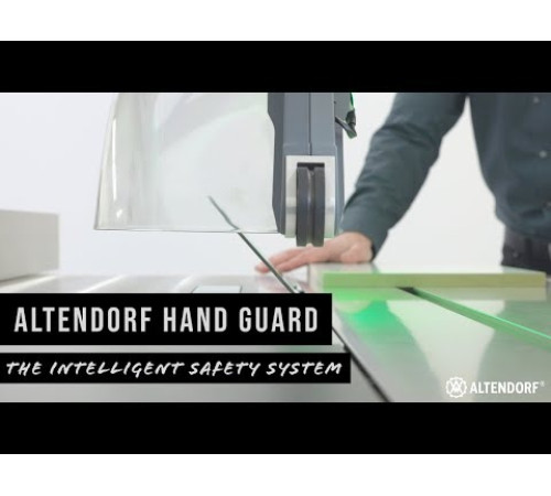 Пила форматна з системою захисту рук Altendorf F45 Hand Guard