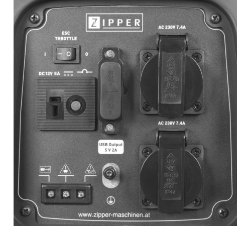 Инверторный генератор ZIPPER ZI-STE2000IV (1.7 кВт)