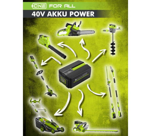 Кусторез аккумуляторный Zipper ZI-HEK40V-AKKU