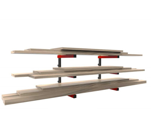 Стеллаж для хранения древесины HOLZMANN HLR1