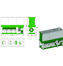 Аспіраційна установка HOLZING RLA 400 VIBER — 11 300 м³/год