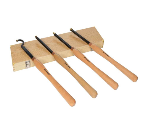 Набор токарных стамесок Holzmann H4TLGXL (4 шт.)
