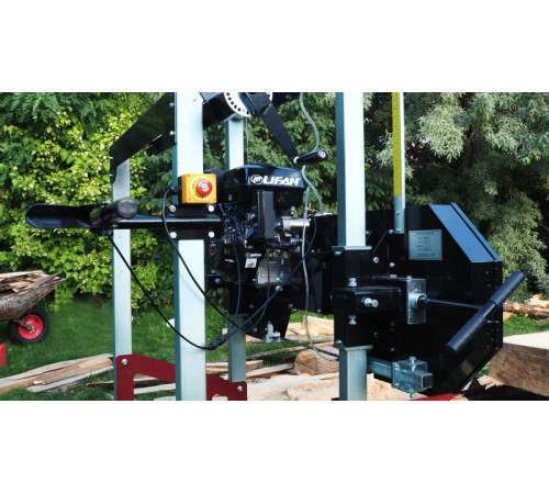 Бензинова стрічкова пилорама OPTIMAT Timberland TMG 660S + Wood-Mizer BMST50