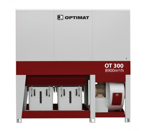 Аспіраційна система OPTIMAT OT 300 з інвертором, 8900 м³/год
