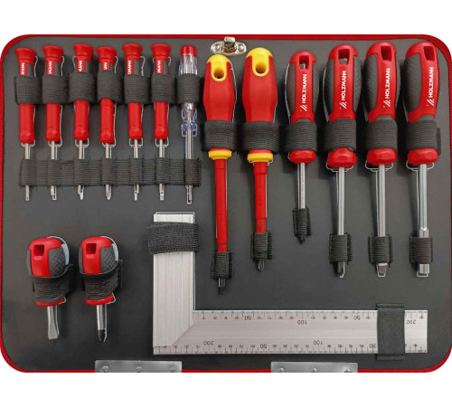 Набор инструментов в кейсе Holzmann WZK167PRO (167 эл.)