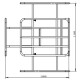 Трубчатая рама Zipper EWB150-100LTR к тачке ZI-EWB150-100L
