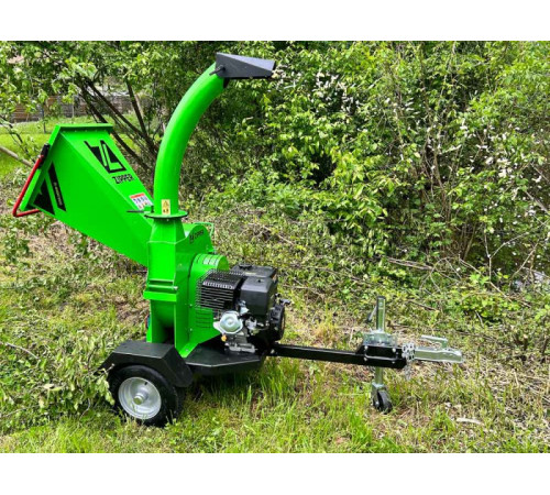 Бензиновий подрібнювач гілок Zipper ZI-HAEK15000 - до 120мм