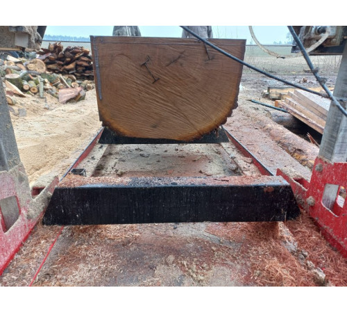 Бензинова стрічкова пилорама OPTIMAT Timberland TMG 790S + Wood-Mizer BMST50