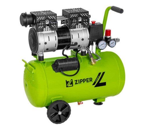 Безмасляный компрессор Zipper ZI-COM24SI |24л| 8 бар