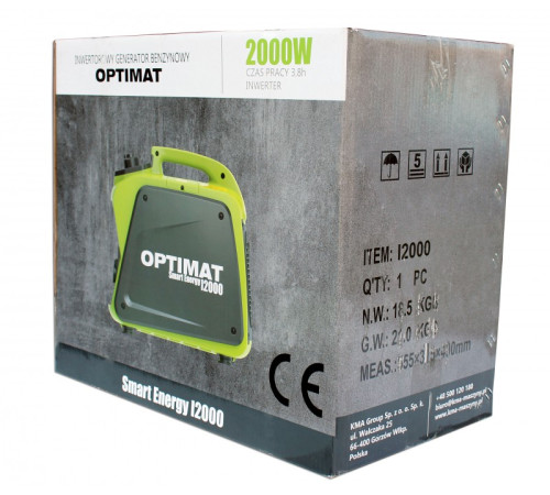 Генератор OPTIMAT SMART ENERGY I2000