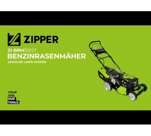Газонокосилка бензиновая самоходная Zipper ZI-BRM52EST