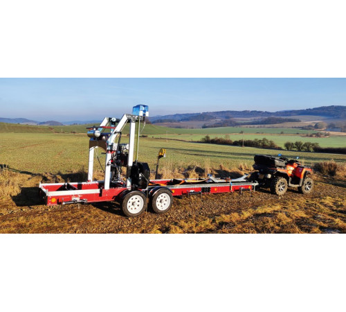 Прицепное шасси RST6 для пилорамы OPTIMAT Timberland TMC910 и TMG910