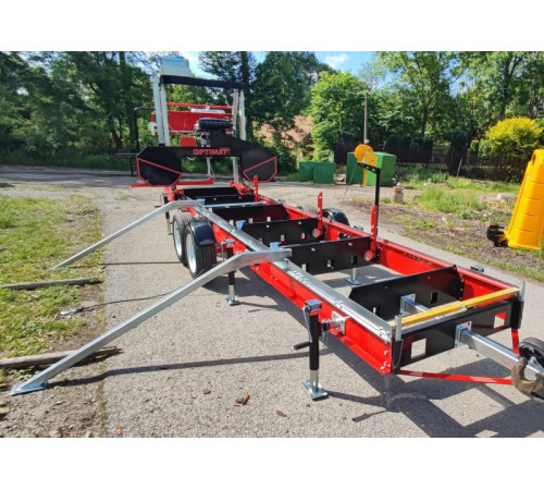 Прицепное шасси RST6 для пилорамы OPTIMAT Timberland TMC910 и TMG910