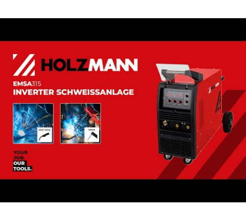 Зварювальний апарат Holzmann EMSA315 MIG/MMA