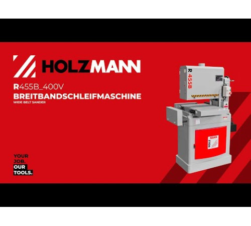 Стрічково-шліфувальний верстат Holzmann R 455B