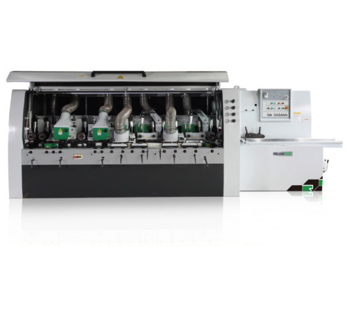 Четырехсторонний фрезерный станок REIGNMAC RMM523U с верхней фрезерной головкой CNC