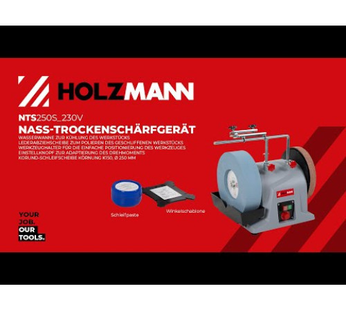 Универсальный заточный станок Holzmann NTS250S