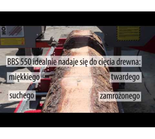 Электрическая ленточная пилорама Holzmann BBS550