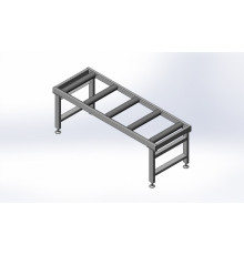 Роликовый стол для многопильной машины HOLZING MRS 300