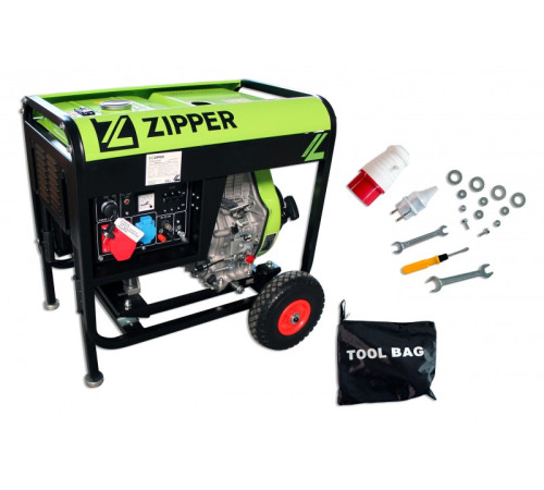 Генератор дизельный Zipper ZI-STE6700DH