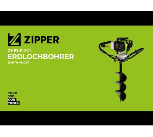 Бензобур Zipper ZI-ELB380