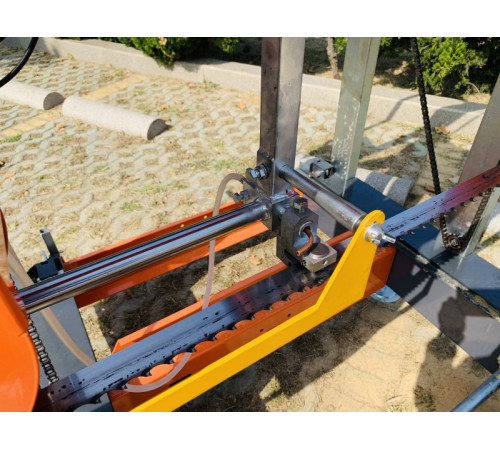 Электрическая ленточная пилорама OPTIMAT Timberland TMC910-Automatic