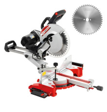 Профессиональная торцовочная пила KAP 305JL, 230В + диск FABA 305 мм